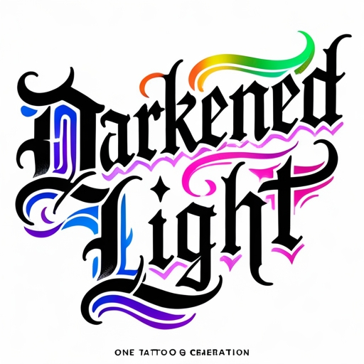 Darkened Light Tattoo idea