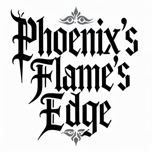 Phoenix’s Flame’s Edge Tattoo idea
