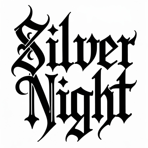 Silver Night Tattoo idea