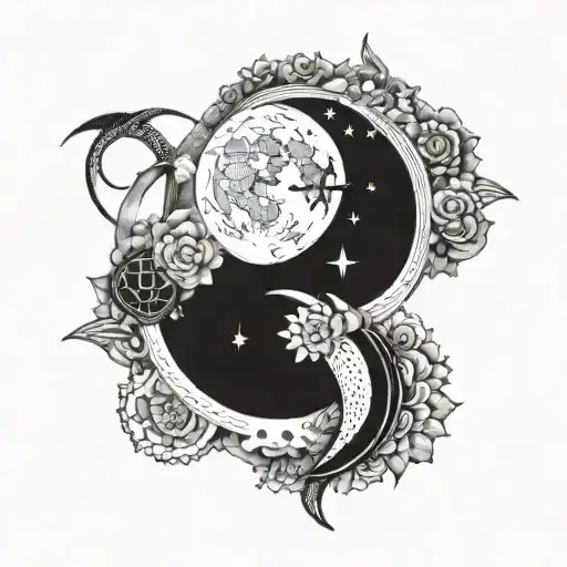 Desire Happiness Trust Love Moon