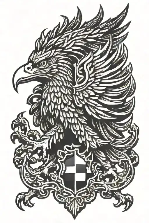 Croatian Army Eagle Bright
