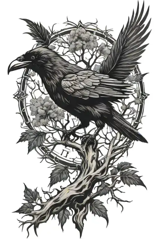 Raven Tree Compas