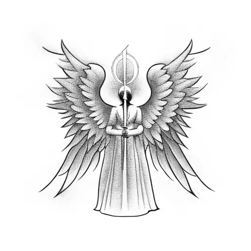 Angel With Ten Wings