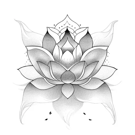 Big Lotus Flower