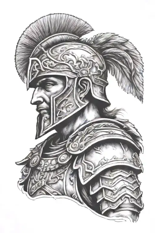 Roman Soldier After Battle