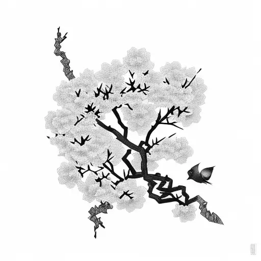Japanese Blossom Tree Ninja