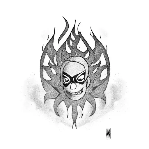 Gerard Way With Fire