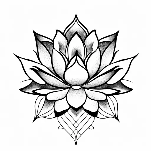 Big Lotus Flower