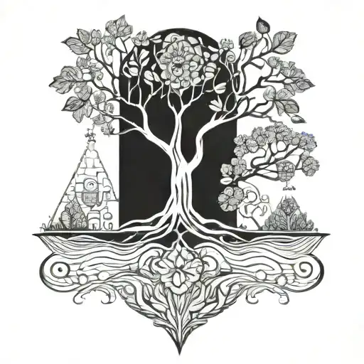 Tree Of Life And Scales