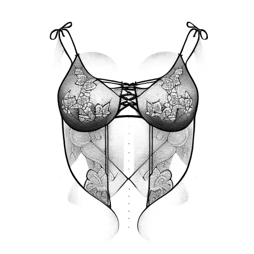 Girl Gothic Lingerie Pinup