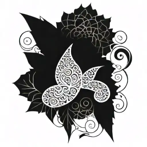 Create A Design That Combines The Word 'Sarvesh' With Intricate Blackwork Patterns