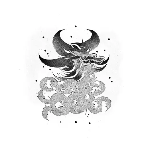 Japanese Theme With Warrior