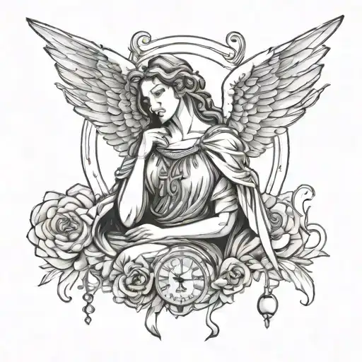 Angel That Has Roman Numerals