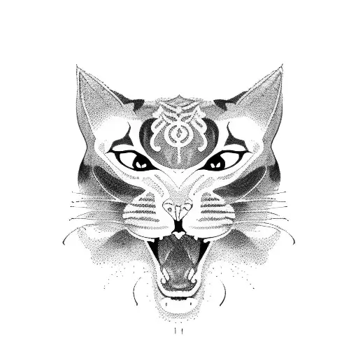 Large Maneater Cat Baiyun