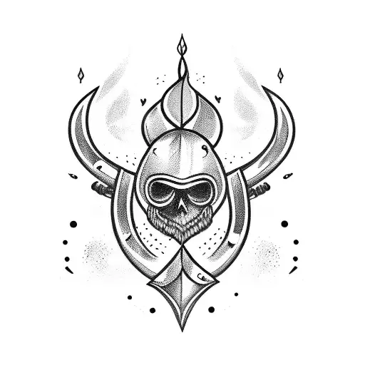 Boat Viking Getting On Fire