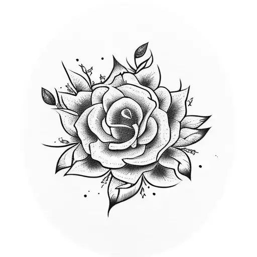 Two Matching Floral Chest