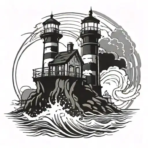 Bioshock Lighthouse Stormy Condition