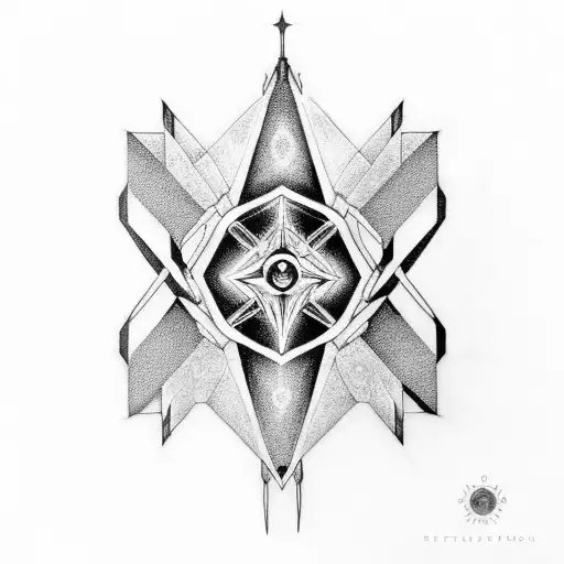 Infinity Symbol Star Ship Enterprise A Borg Cube And Millennium Falcom And