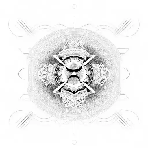 Combine The Taurus Sign And Yin Yang Symbol In A Unique Way