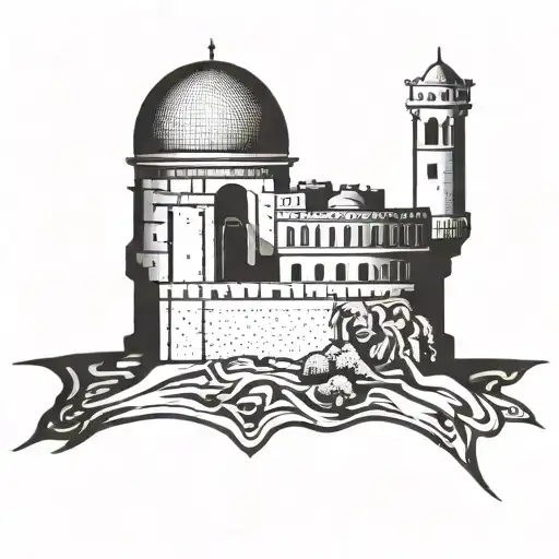 Christian Jerusalem Drawing