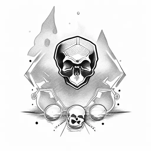 Skull With Cap