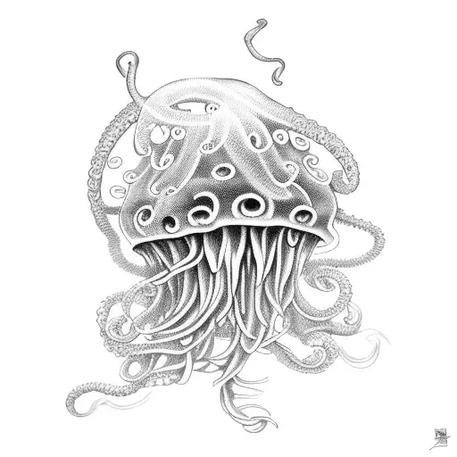 Combine A Jellyfish And A Medusa Into A Mesmerizing Creature