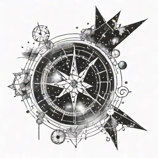 Incorporate Roman Numerals Representing Important Dates In Your Life Within A Constellation Design