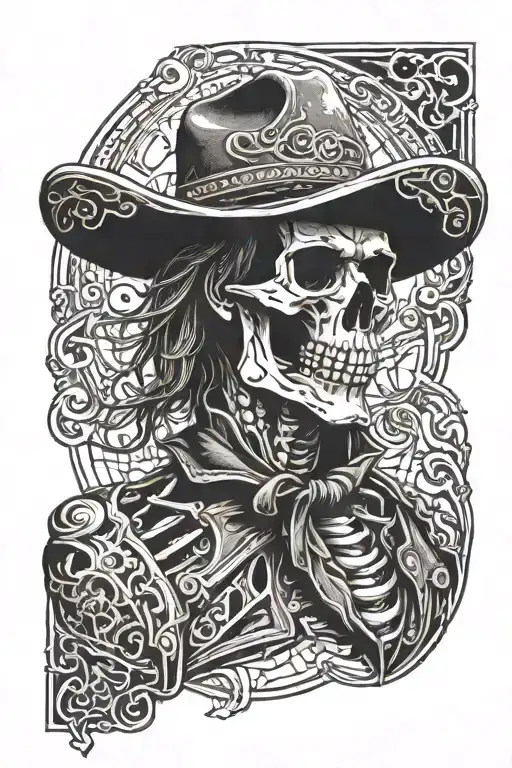 Skelaton Cowboy