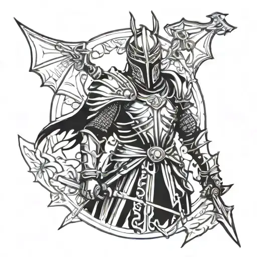 Dragon Knight From Dark Souls 3 Eclipse