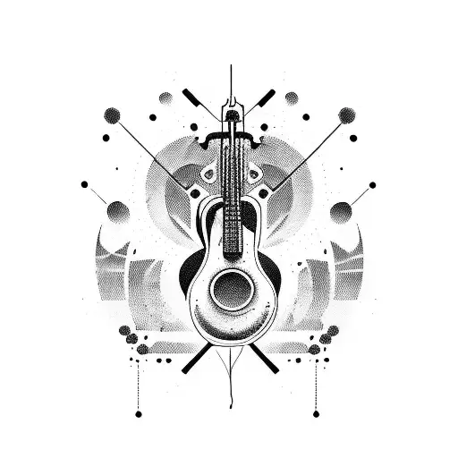 Bass Music Abstract Speaker