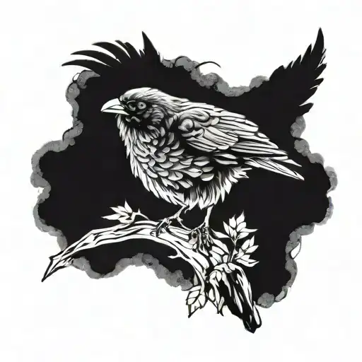 Crow View From Above