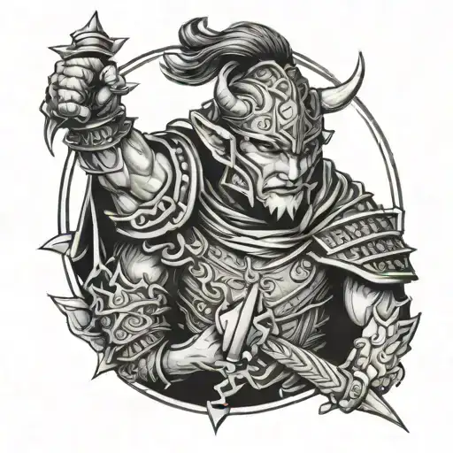 Calm But Ferocious Warrior Winning