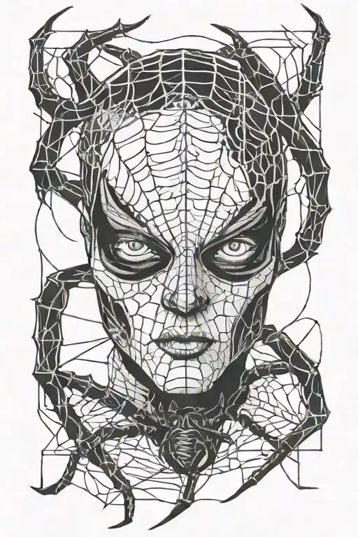 Spider With Human Face