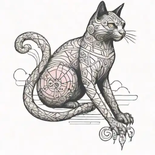 Black Cat And Pink Floyd