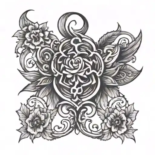 Tattoo Design To Symbolize 8 Friends