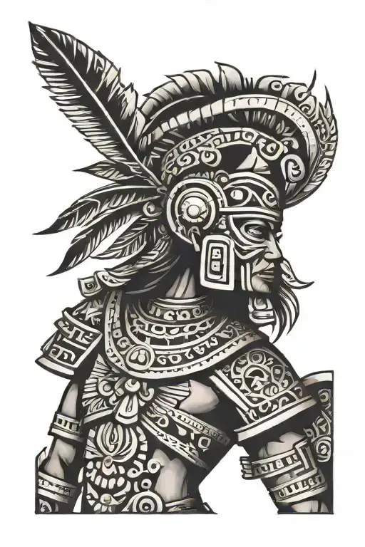 Sexy Aztec Warrior