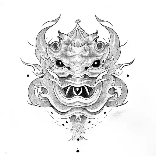 Koi Fish Mask Oni