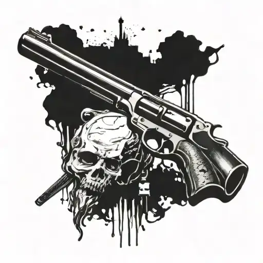 Incorporate Iconic Weapons Used By Famous Serial Killers In A Dark And Mysterious Tattoo Design
