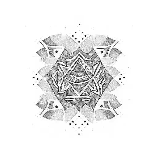 African Pattern Half Sleeve