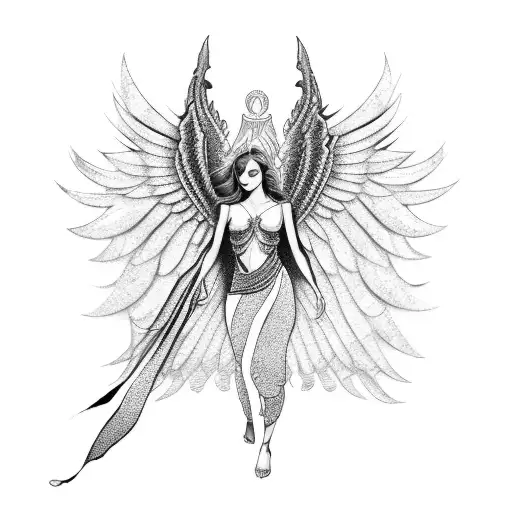 Golden Guardian Angel