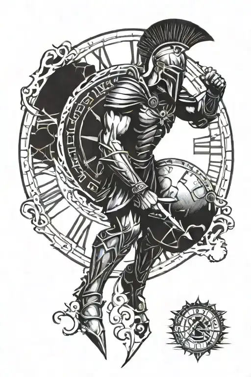 Spartan Clock Of Time