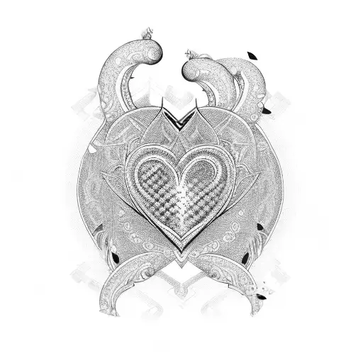 Delicate Jewellery Piece With Hidden Symbols Of Love