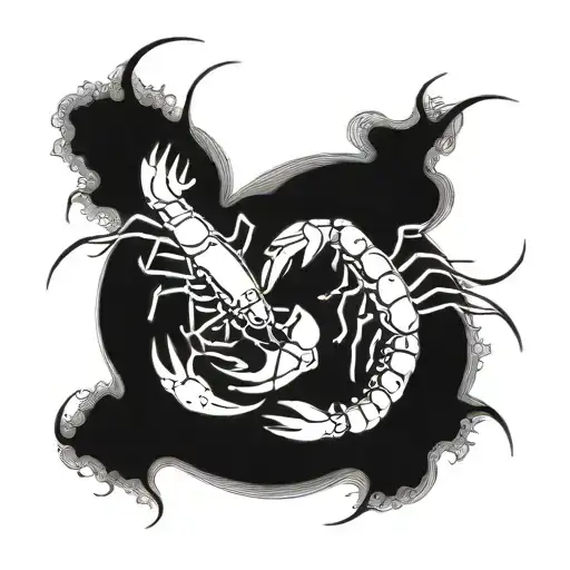 Ying Yang Symbol Of Lobsters