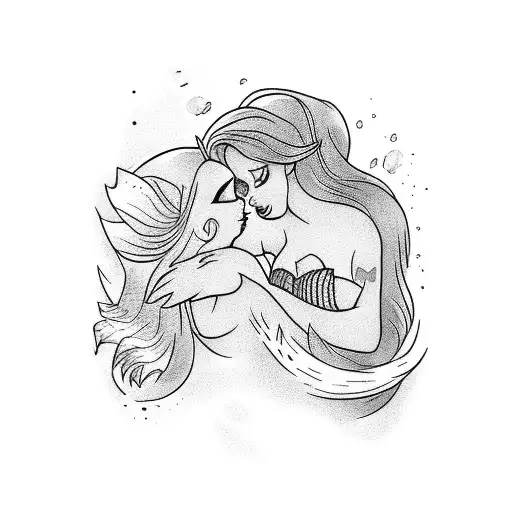 The Little Mermaid Kiss The Girl