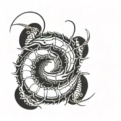 Ying Yang Symbol Of Lobsters