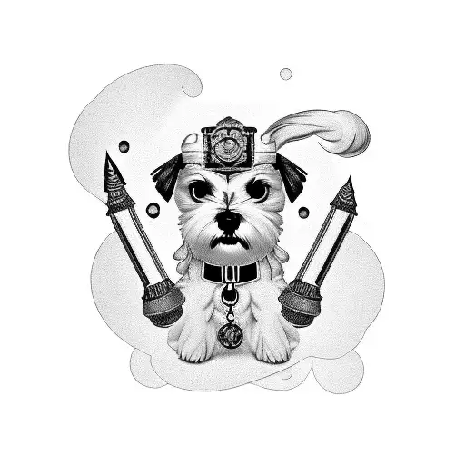 Combining The Letter J With A Maltese Dog Print