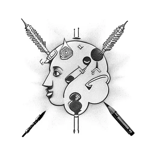 Mac Miller Themed Abstract