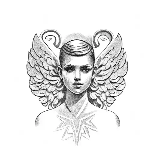 Greek Angel Neck Side