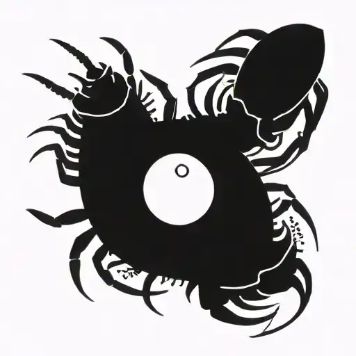 Ying Yang Symbol Of Lobsters