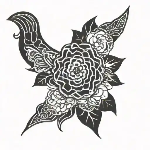 Japan Style Black Arm Band